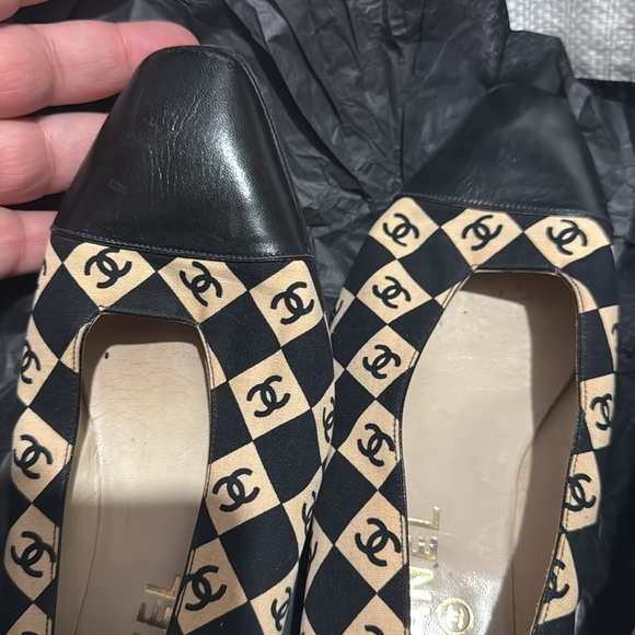 Chanel cute slip on shoes size 36 1/2 US 6.5 - Picture 7 of 7